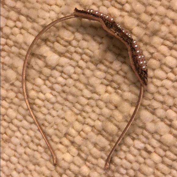 Hand Beaded Head Band 1960’s Style - Picture 4 of 5